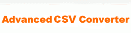 CSV Converter Home Page