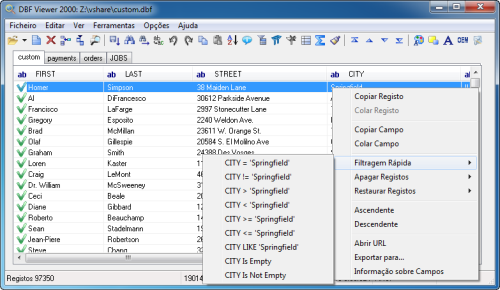 visual dbase