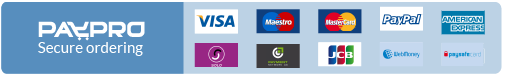 We accept all major credit cards All major credit cards