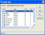 DBF File structure