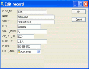 Edit record
